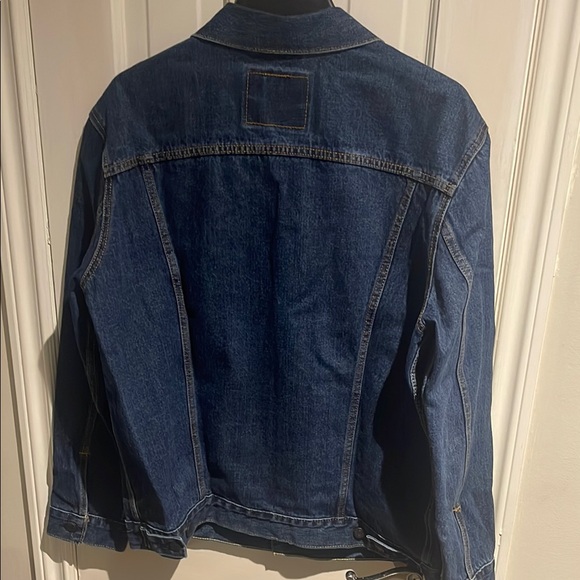 Levi's Blue Lightweight Shirt Jacket with Denim Texture - Picture 3 of 3